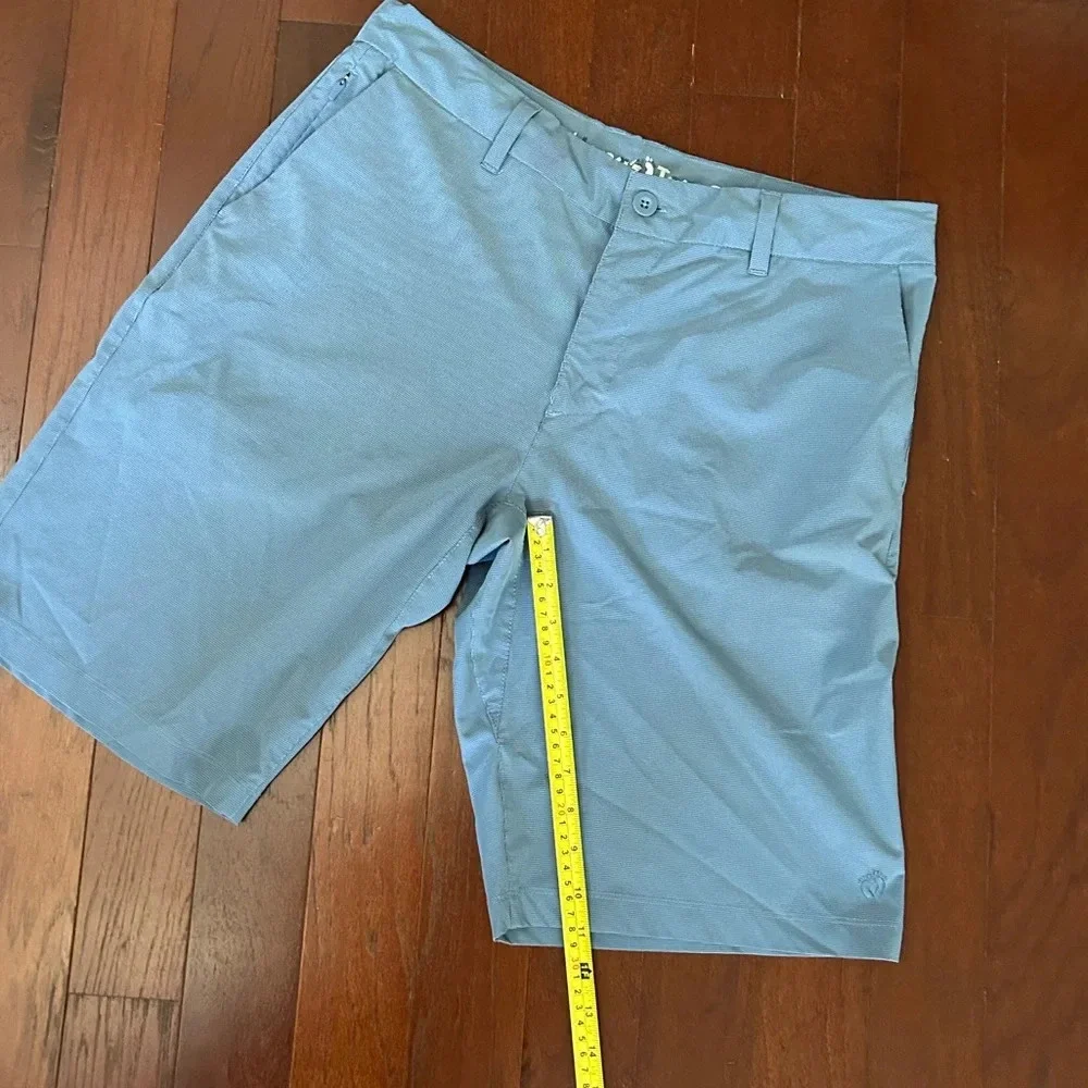 Hang Ten Men's Hybrid Shorts Size 34 excellent condition color blue